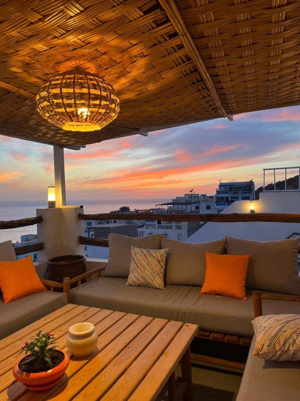 Bigblue Surf Hostel & Coworking Space - Taghazout (Adults Only) Azazoul Экстерьер фото